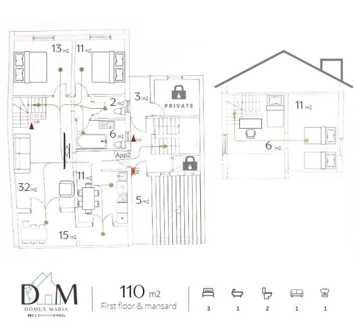 Domus Maria With Swimming Pool And Free Parking Villa Banjole Ngoại thất bức ảnh
